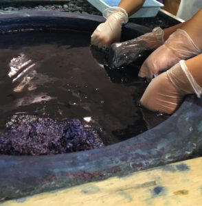 歴史と民俗の博物館　藍染